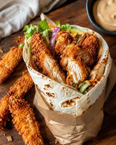 Crispy Chicken Wrap