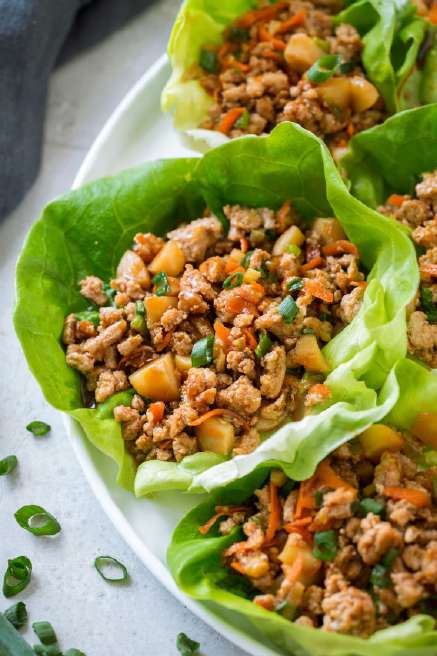 Chinese sla-wraps met kalkoen