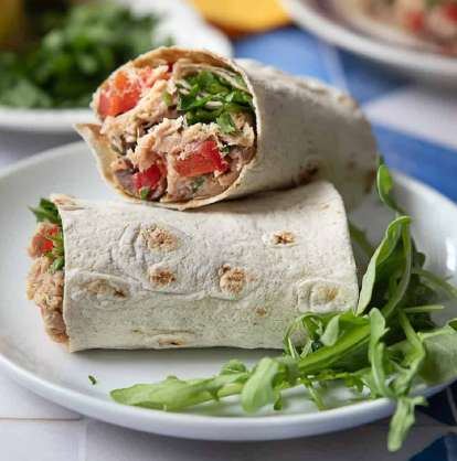 Niçoise tonijnwrap