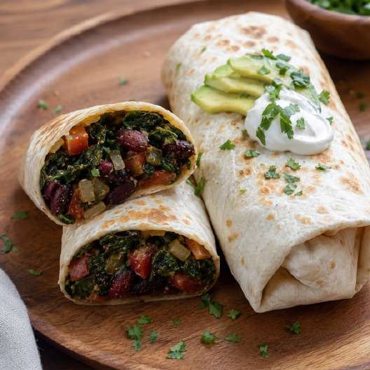 Spinazieburrito
