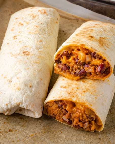 Zoete-aardappelburrito
