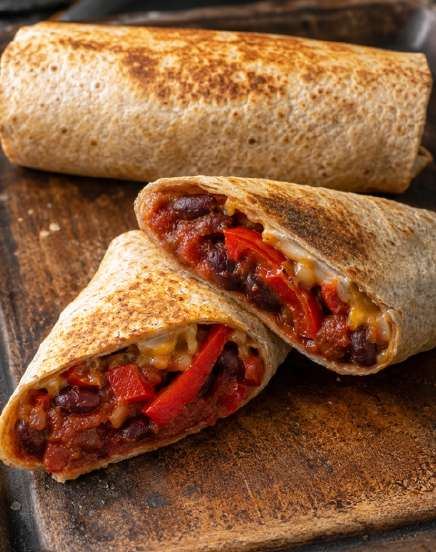 Mexicaanse bonenwraps