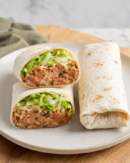 Gezonde bonenwraps