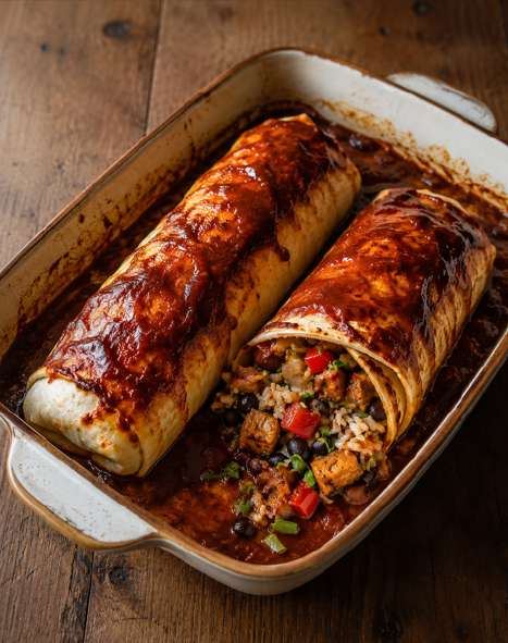 Pittige barbecueburrito